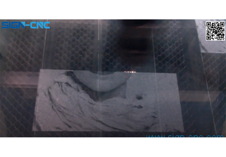 SIGN-CNC 激光雕刻玻璃石材